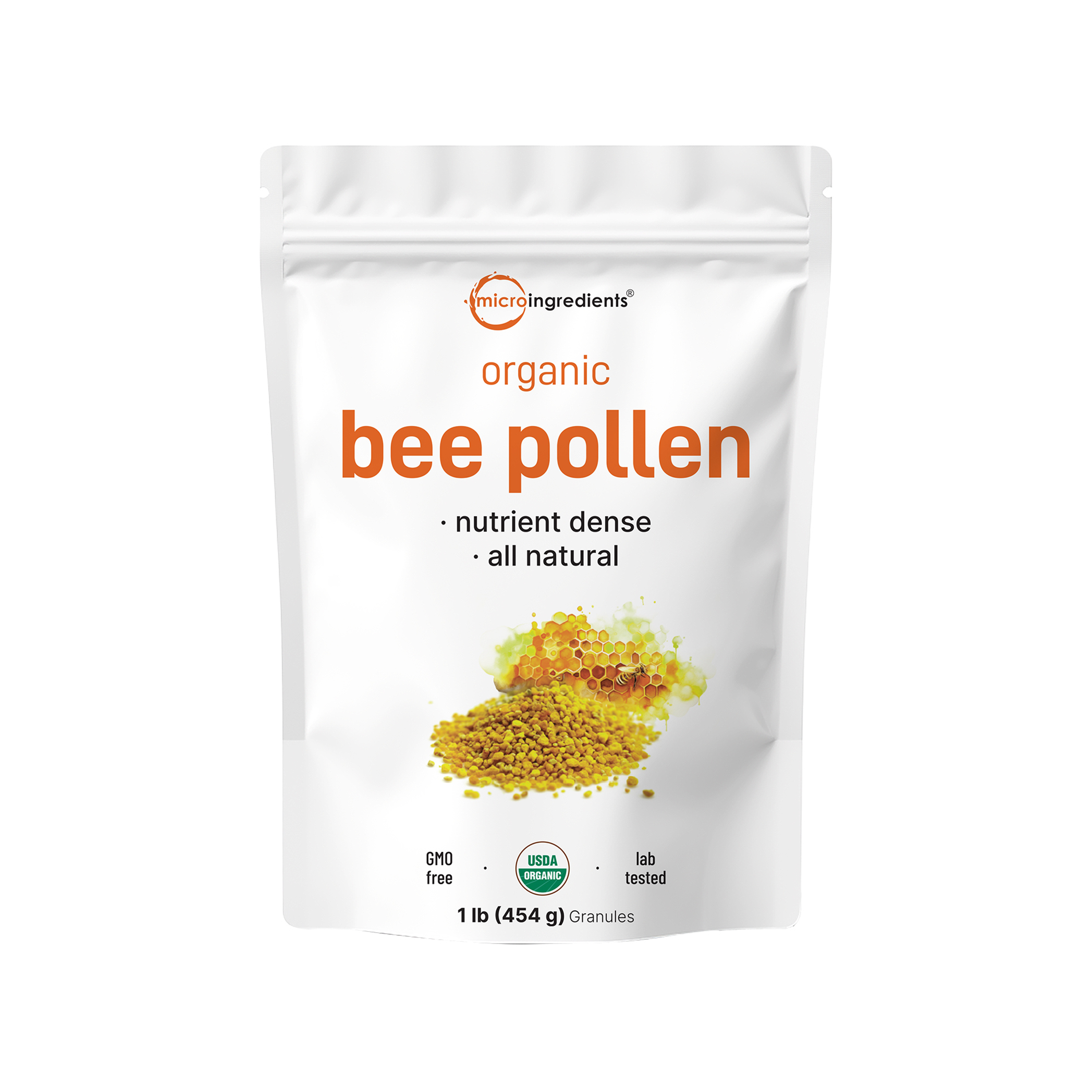 Micro Ingredients Premium Organic Bee Pollen Granules