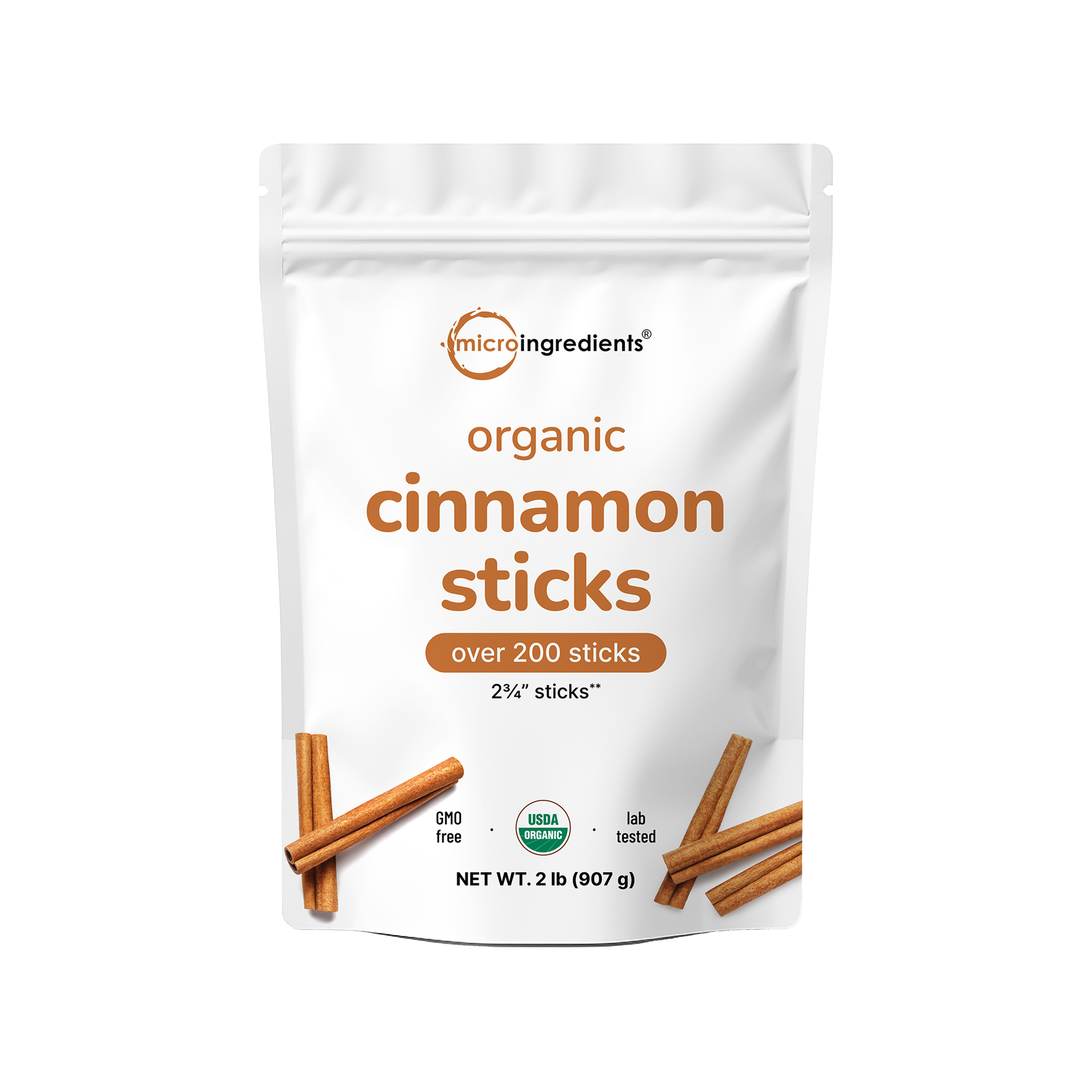 Micro Ingredients Organic Whole Cinnamon Sticks