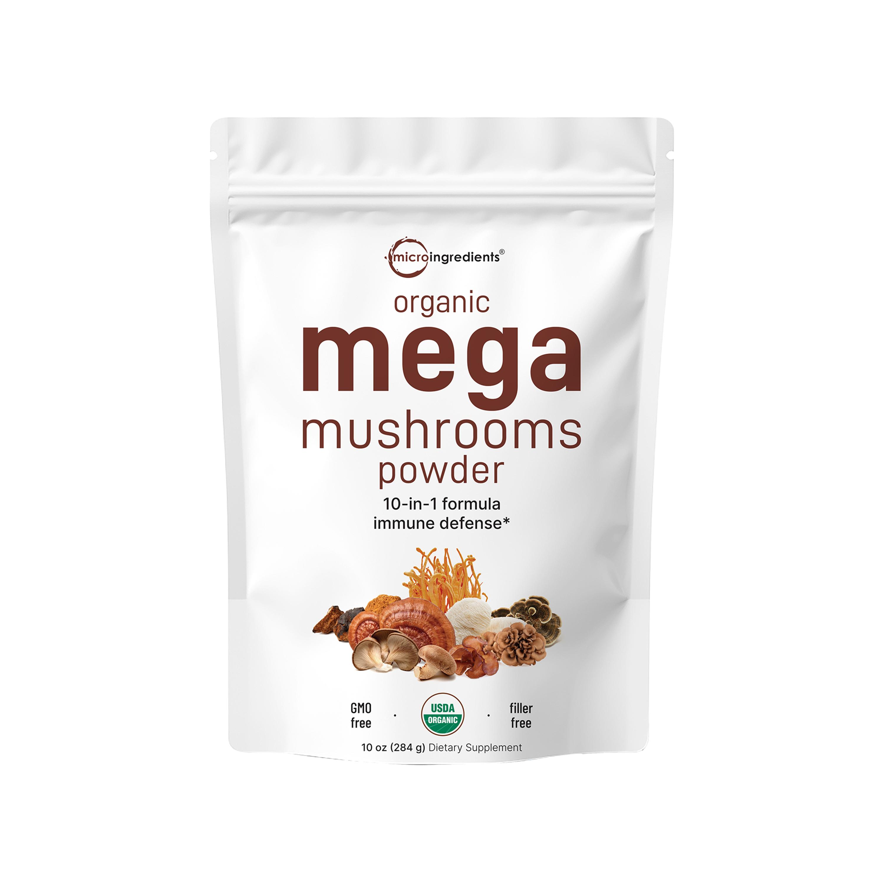 Micro Ingredients Organic Mega 10 mushroom Powder