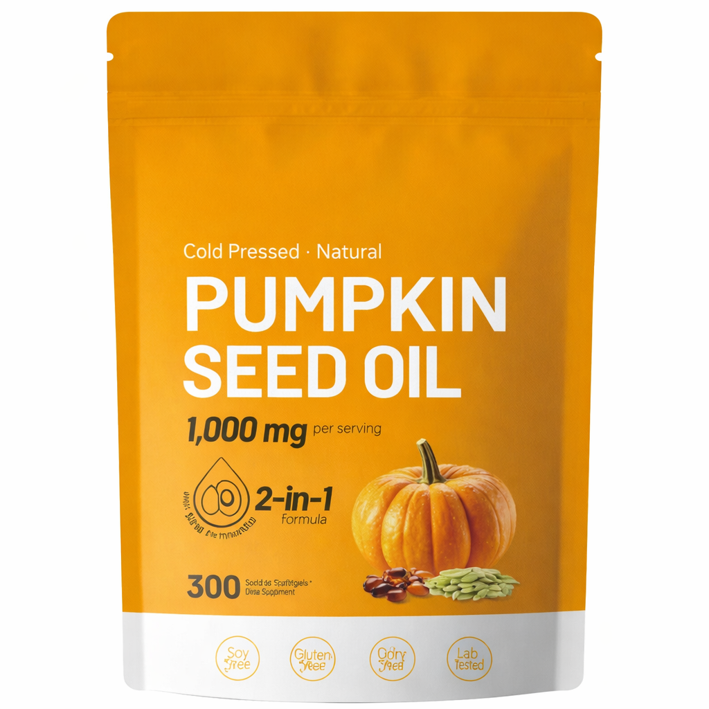 Micro Ingredients Pumpkin Seed Oil with Saw Palmetto Softgels